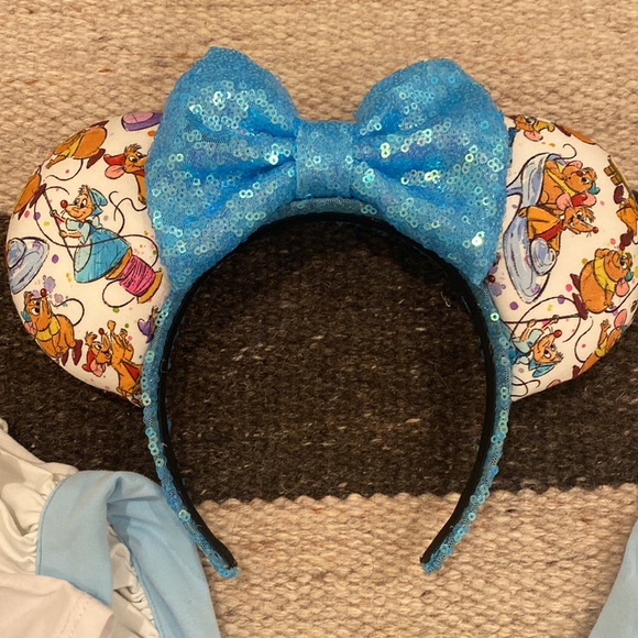 Disney prince and princess theme outfits. Mickey ears and purse included. - Picture 5 of 14